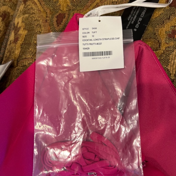 Cocktail dress - Alfred Sung - size 12 - Picture 4 of 8